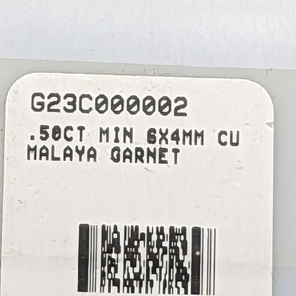 Squoval malaya garnet - Picture 4 of 4